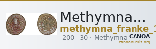 Methymna Franke 1975 31 — CANOA