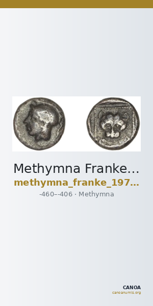 Methymna Franke 1975 9 — CANOA