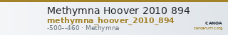 Methymna Hoover 2010 894 — CANOA