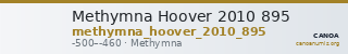 Methymna Hoover 2010 895 — CANOA