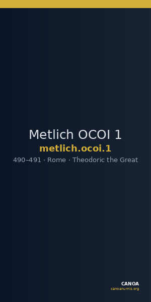 Metlich OCOI 1 — CANOA