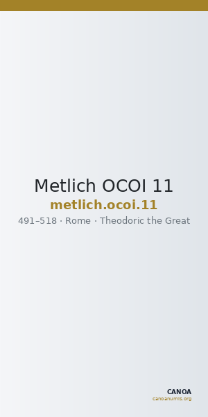 Metlich OCOI 11 — CANOA