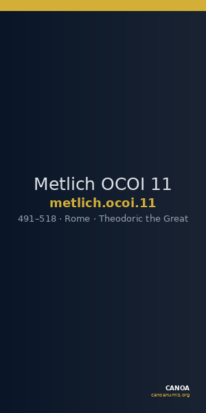 Metlich OCOI 11 — CANOA