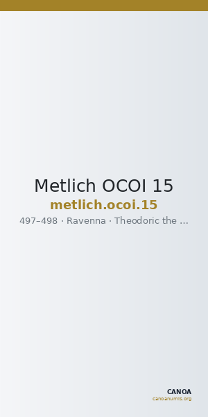 Metlich OCOI 15 — CANOA