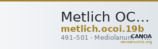 Metlich OCOI 19b — CANOA