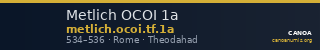 Metlich OCOI 1a — CANOA