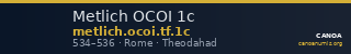 Metlich OCOI 1c — CANOA