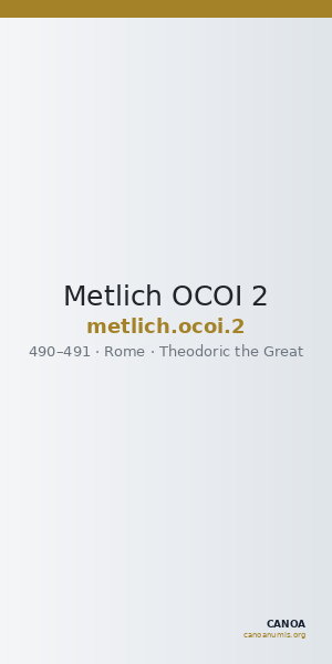 Metlich OCOI 2 — CANOA