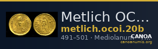 Metlich OCOI 20b — CANOA