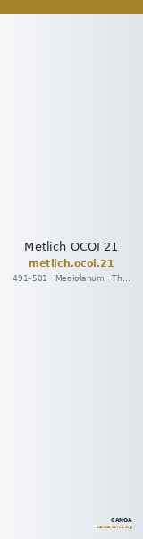 Metlich OCOI 21 — CANOA