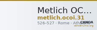 Metlich OCOI 31 — CANOA