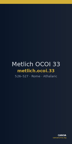 Metlich OCOI 33 — CANOA