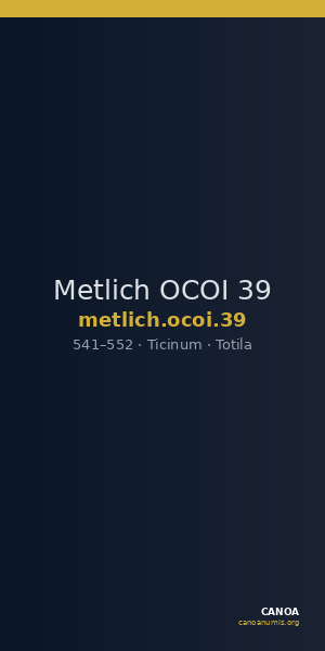 Metlich OCOI 39 — CANOA