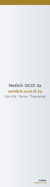 Metlich OCOI 3a — CANOA