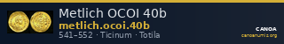 Metlich OCOI 40b — CANOA