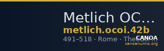 Metlich OCOI 42b — CANOA
