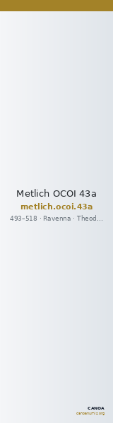 Metlich OCOI 43a — CANOA