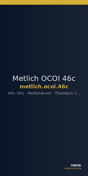 Metlich OCOI 46c — CANOA