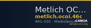 Metlich OCOI 46c — CANOA
