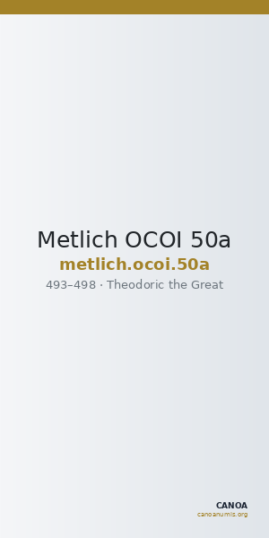 Metlich OCOI 50a — CANOA