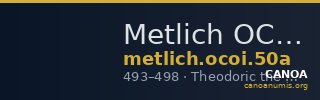 Metlich OCOI 50a — CANOA