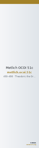 Metlich OCOI 51c — CANOA