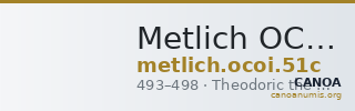 Metlich OCOI 51c — CANOA