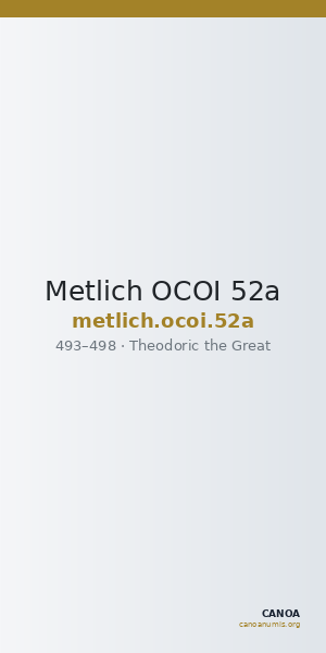 Metlich OCOI 52a — CANOA