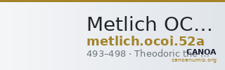 Metlich OCOI 52a — CANOA
