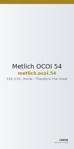 Metlich OCOI 54 — CANOA