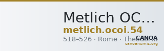Metlich OCOI 54 — CANOA