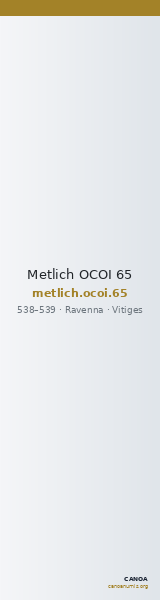 Metlich OCOI 65 — CANOA