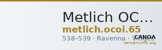 Metlich OCOI 65 — CANOA