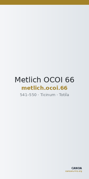 Metlich OCOI 66 — CANOA