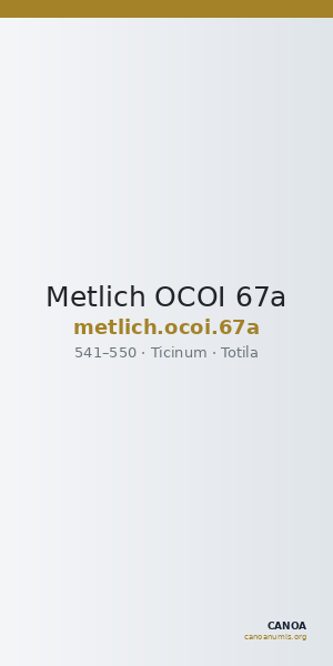 Metlich OCOI 67a — CANOA