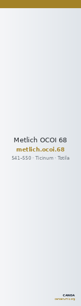 Metlich OCOI 68 — CANOA