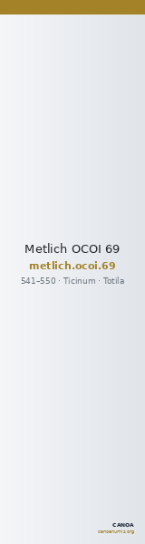 Metlich OCOI 69 — CANOA