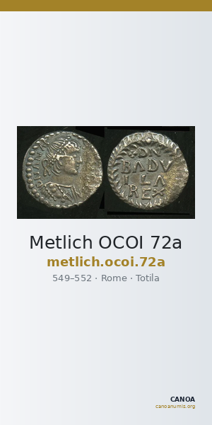Metlich OCOI 72a — CANOA