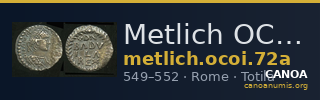 Metlich OCOI 72a — CANOA