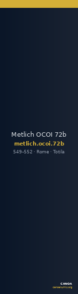 Metlich OCOI 72b — CANOA