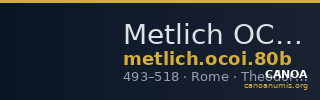Metlich OCOI 80b — CANOA