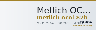 Metlich OCOI 82b — CANOA