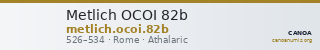 Metlich OCOI 82b — CANOA