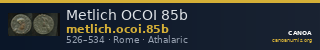Metlich OCOI 85b — CANOA