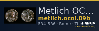 Metlich OCOI 89b — CANOA