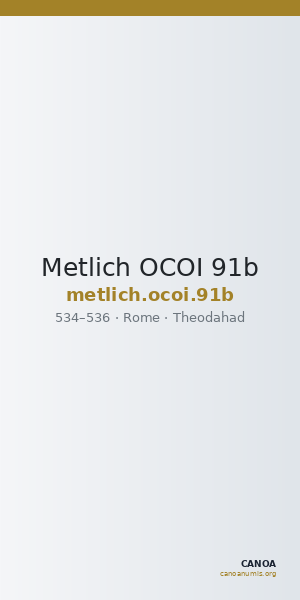 Metlich OCOI 91b — CANOA
