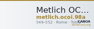 Metlich OCOI 98a — CANOA