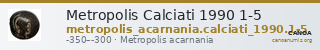 Metropolis Calciati 1990 1-5 — CANOA