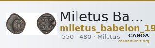 Miletus Babelon 1907 430 — CANOA