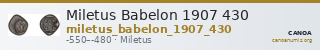 Miletus Babelon 1907 430 — CANOA